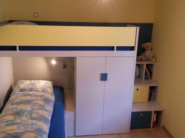 Kinderzimmer nach Maß eingerichtet